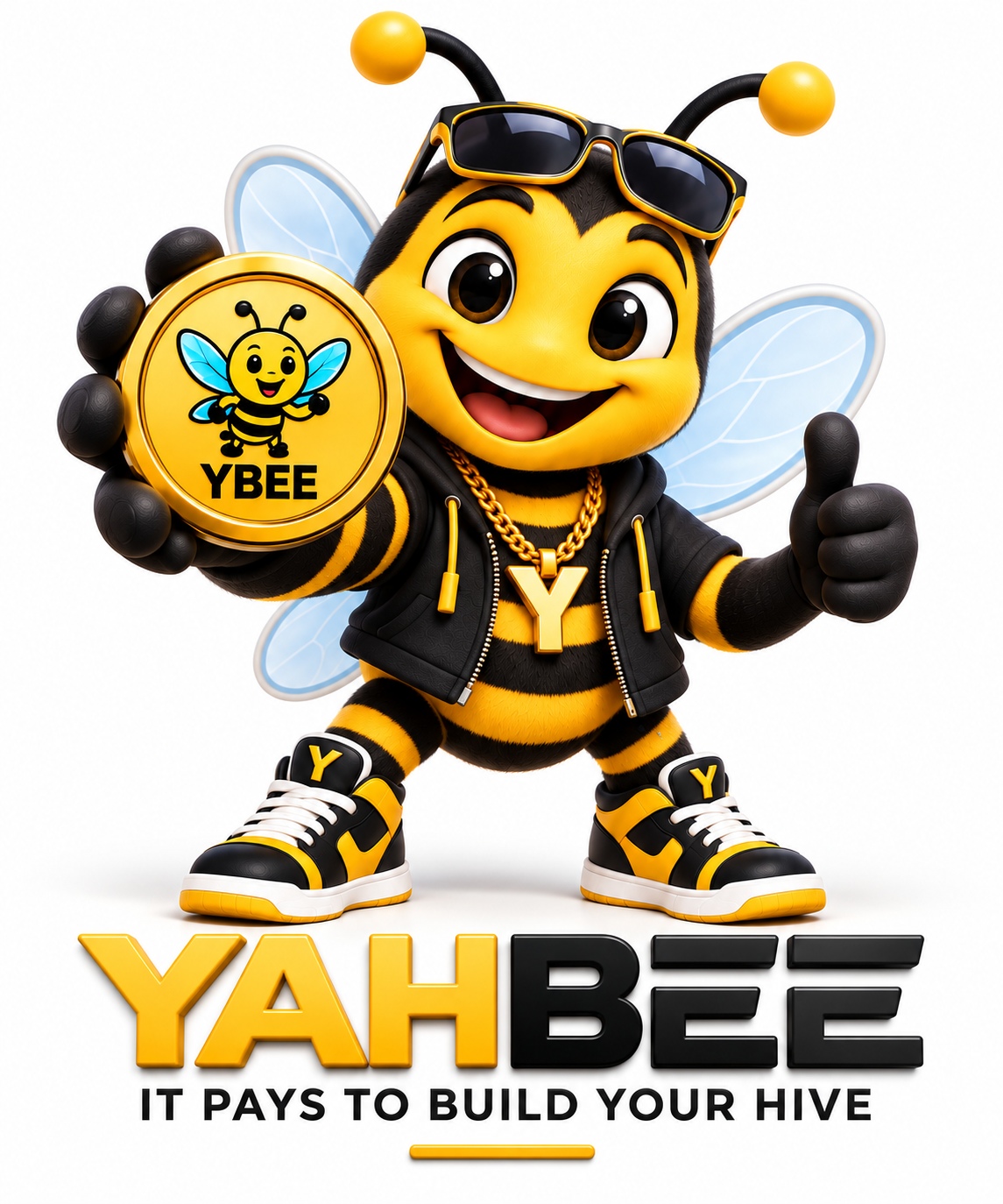 YAHBEE Character Logo